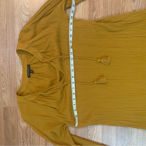 Banana Republic Mustard Yellow Tunic Dress - Picture 6 of 6